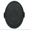 PLASTIC PRINCE Round Trash Can Lid Compatible with 55 Gallon Plastic Prince Container, Gray view 4