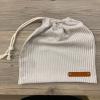Bread Bags, Rustic White Stripe Linen, Personalized Gifts for Homemade Sourdough, Reusable For Produce, Food Storage Made USA, Baker Gift - Select Size and Fabric view 4