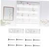 PRETYZOOM Curtain Mounting Holder with Plastic Clips and Screws for Vertical Roller Blinds Accessories for Easy Installation and Long-Lasting Use view 4