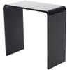 Plymor 4" x 4" x 2" Black Acrylic Vertical Rectangular Display Riser view 1