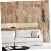 Cabilock Decorative Wooden Chain Link for Home Ornament Rustic Handmade Wood Decor for Living Room Bedroom and Cafe Unique Housewarming and Special Occasions view 3