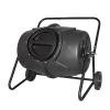 Kitchen Compost Bin, Compost Tumbler Bin with Wheels and Handle, Mobile Heavy Duty Rotating Outdoor Organic Compost Bin Tumbling Mixer Composter for Kitchen Waste & Garden Clippings, Large 190L/50 Gal view 1