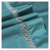 Bed, 4Pieces Queen King Size Bedding Set 1400TC Egyptian Cotton Embroidery bedlinen Bedsheet Set Duvet Cover Pillowcase view 4