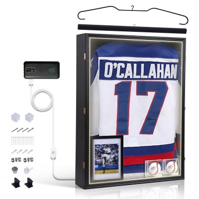 Nice C LED XL Jersey Frame, Extra Large Jersey Shadow Box with Light