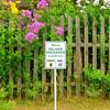 SRongmao Delivery Sign for Delivery Driver, Package Delivery Sign for Home, Please Deliver All Packages To Front Door, Metal Yard Sign with Stake Indoor Outdoor Signs for Home Garden Lawn 8X12Inch view 4