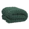 Gavilion Chunky Knit Blanket Throw, Soft Chenille Yarn Throw Blanket, Handmade Thick Cable Knit Crochet Blanket, Large Knit Chunky Throw Blanket for Couch Home Decor,Dark Green,59" x 59" view 1