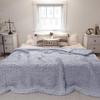 Gavilion Chunky Knit Blanket Throw, Soft Chenille Yarn Throw Blanket, Handmade Thick Cable Knit Crochet Blanket, Large Knit Chunky Throw Blanket for Couch Home Decor,Light Grey,47.2" x 59" view 2