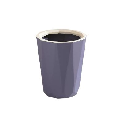 CHICKEN Garbage Cabinet Large Capacity Waste Paper Basket for Home Bathroom Kitchen Living Room Bedroom Office Bathroom Fashionable Waste Paper Basket Kitchen Trash Can (Color : A)