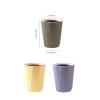 CHICKEN Garbage Cabinet Large Capacity Waste Paper Basket for Home Bathroom Kitchen Living Room Bedroom Office Bathroom Fashionable Waste Paper Basket Kitchen Trash Can (Color : A) view 2