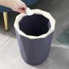 CHICKEN Garbage Cabinet Large Capacity Waste Paper Basket for Home Bathroom Kitchen Living Room Bedroom Office Bathroom Fashionable Waste Paper Basket Kitchen Trash Can (Color : A) view 3