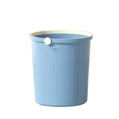 CHICKEN Garbage Cabinet Wastepaper Basket Household Simple Living Room Bedroom Office Bathroom Dormitory Wastebasket Kitchen Trash Can (Color : C, Size : Large)