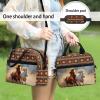 ZUXONGSY Horse Boys Lunch Bag 10-12/12-14 Years Old Aztec Lunch Box Kids Lunchbag with Pockets Man Insulated Lunchbox Food Handbags Lunch Tote Bag view 3