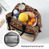 ZUXONGSY Horse Boys Lunch Bag 10-12/12-14 Years Old Aztec Lunch Box Kids Lunchbag with Pockets Man Insulated Lunchbox Food Handbags Lunch Tote Bag view 4