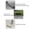Mini Split Air Conditioner Ground Stand,Double-Layer Stacking Heavy-Duty Condenser Stand, Shock Absorption Universal A/c Units Mounting Brackets,for Compressors HVAC Heat Pump System, L80*W40*H120CM view 3