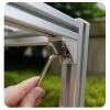 Mini Split Air Conditioner Ground Stand,Double-Layer Stacking Heavy-Duty Condenser Stand, Shock Absorption Universal A/c Units Mounting Brackets,for Compressors HVAC Heat Pump System, L80*W40*H120CM view 4