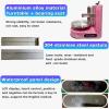 forplubossmmp 4-12 Inch Cake Scraper Icing Smoother, Electric Cake Decorating Coating Machine with Vertical Knife Adjuster, Touch Screen Control Panel, Suitable For Cake Shops, Dessert Homes,Pink view 4