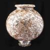 12 Inches Marble Flower Vase Semi Precious Stone Overlay Work Nursery Decor Plantter view 1