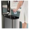 CHICKEN Garbage Cabinet Indoor Trash Can Trash Can Steel Large Capacity Trash Can with Lid Foot-Operated Trash Can Kitchen Trash Can 6L/10L Optional Kitchen Trash Can (Size : 6L) view 4