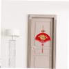 Cabilock 1pc Chinese Year Pendant Spring Festival Decorative Ornament Traditional Chinese Style Design Festive Hanging Decor for Home Office Shops Bring Luck Wealth view 3