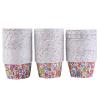 100PCS Mini Cupcake Liners Baking Cups Muffin Cases, for Home Party Wedding, Easy to Use and Remove (rainbow pattern) view 1