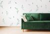 Leaf Wall Decor Stickers - Botanical Peel Stick Green Leafs Decals view 3