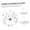 MAGICLULU Sturdy Stainless Steel Multi-Clip Rack Laundry Drying Hanger Sock Underwear Dryer Space-Saving Design view 2
