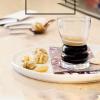 TEMKIN Water jug and glasses set,Glass Tumblers Creative Glass Cup 3 Piece Set 12oz Juice Water Milk Coffee Tea Beer Mousse Dessert Glassware Spiral Pattern Transparent Glass Cup Set Drinking Glasse M view 4