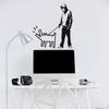 Banksy Wall Art Decal - Select Your Armament Design Sticker 18 x 20 view 1