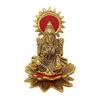 Laxmi Ganesh Statue Indian Lord Ganesha Laxmi Murti for Puja Home Temple Mandir Decorations Pooja Gift/Ganpati Lakshmi Sculptures Showpiece Indian Traditional Festival Decorations(Size:-4"X3") view 3