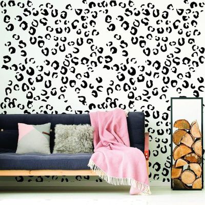 Pack of 50 Leopard Spot Animal Print Vinyl Decals - Stylish Stickers Collection 7