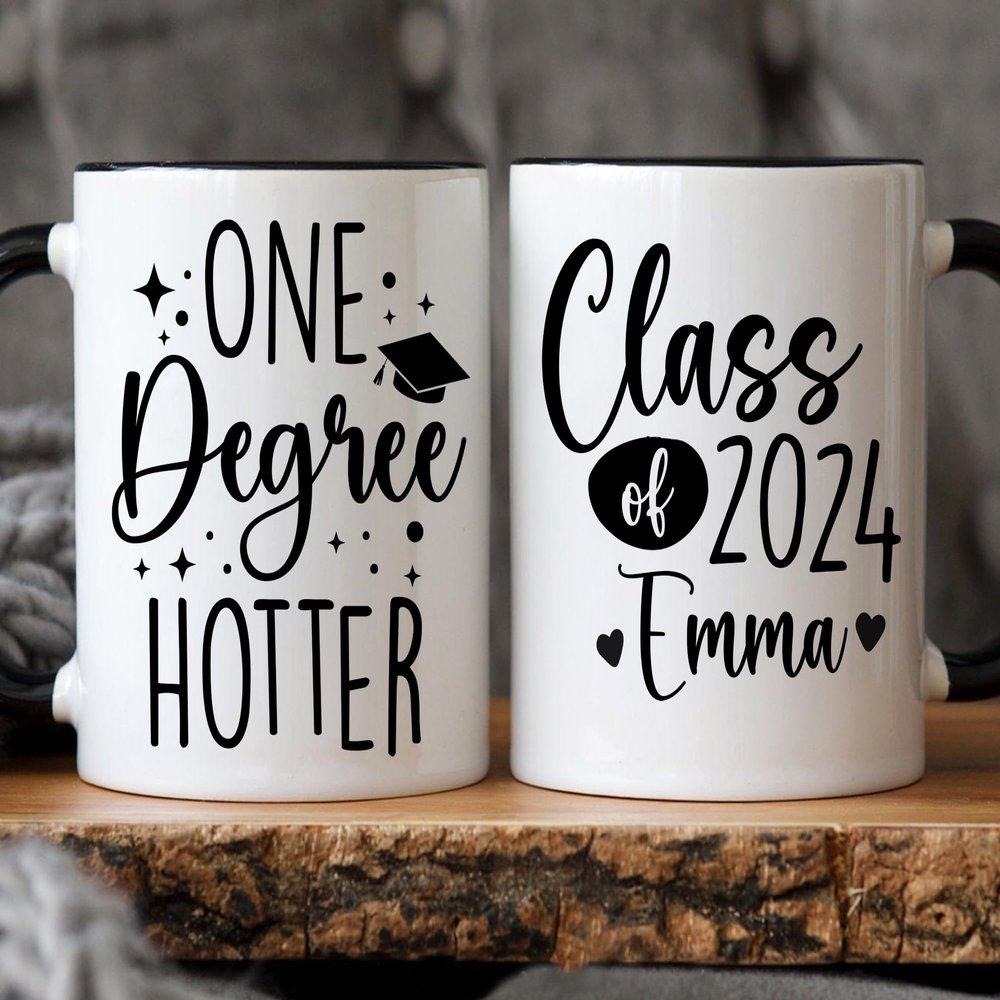 Adaira Graduation Mug Gift Now Hotter By One Degree Great Gift For College And High School Graduates, Graduation Gifts For Her, College Graduation Gifts For Him