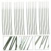 Anneome Artificial Flower Pole Wire 100pcs 19cm Green Floral Wire Stem for Floristry view 4