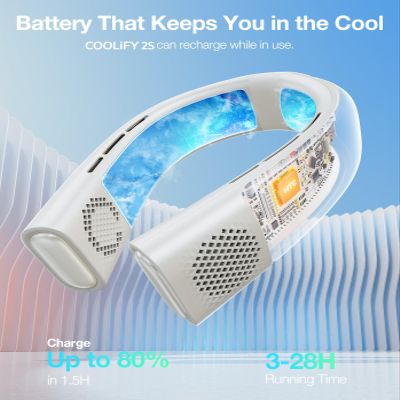 TORRAS COOLIFY 2S Neck Air Conditioner and TORRAS COOLiFY Cyber2024 Flagship