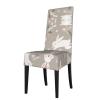 Yqxwjl Easter Bunny Floral Prints Chair Covers for Dining Room Stretch Chair Cover Decor Chair Slipcovers for Home Party view 1
