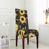YQxwJL Sunflower Bee Prints Chair Covers for Dining Room Stretch Chair Cover Decor Chair Slipcovers for Home Party view 4