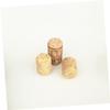 HOLIDYOYO 50pcs Wooden Wine Corks Sealing Wine Bottle Stoppers Decorative Patterns Cork Wood Material Non-tapered Design view 4