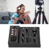 Audio Mixer, Digital Mixer Live Recording Audio Mixer Controller Dj Controller Dj Mixer Sound Board Mixing Console with Effects USB Power Supply for Recording, Live Streaming view 2