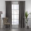 CASANEMA Thermal Insulated 100% Blackout Curtains  Extra Long Curtain Panel with Noise Reduction & Room Darkening  Hanging Back Tab  Made in Turkey (52" L x 264" W, 1 Panel) view 2