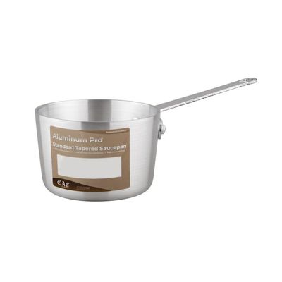 CAC China A9SA-3-2 Tapered Aluminum Saucepan 3mm 2.75 Qt.