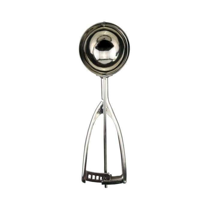 CAC China SICD-8S Ambidextrous Squeeze Disher 4 oz., #8