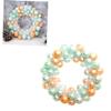 Cabilock Christmas Door Decoration Ring Hanging Ball Ornament Indoor Decorative Wreath view 3