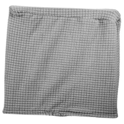 Cabilock Square Cube Stool Cover Stretchable Solid Design for Easy Suitable for Home Decor Dining Room Kitchen and Events Removable Footrest Protector Cover