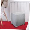 Cabilock Square Cube Stool Cover Stretchable Solid Design for Easy Suitable for Home Decor Dining Room Kitchen and Events Removable Footrest Protector Cover view 3
