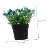 Cabilock Artificial Faux Eucalyptus Plant Greenery Decor Bonsai for Home Office view 2