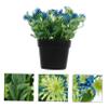 Cabilock Artificial Faux Eucalyptus Plant Greenery Decor Bonsai for Home Office view 3