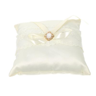 Ciieeo Elegant Lace Pillow for Weddings Cushion Detailing Wedding Decoration for Ceremony and Engagement
