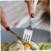OUNONA Stylish Stainless Steel Forks 4 Piece Set Modern Design for Home and Restaurant view 4