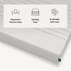 Leesa Twin XL Size Youth Foam Mattress, Medium Firm Firmness, Soothing Foam and Responsive Memory Foam, 10", CertiPUR-US Certified Foam, 120-Night Trial view 4