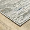 HomeRoots 510417 8 x 11 ft. Abstract Power Loom Machine Made Stain Resistant Rectangle Area Rug Multi Color view 2