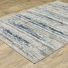 HomeRoots 510417 8 x 11 ft. Abstract Power Loom Machine Made Stain Resistant Rectangle Area Rug Multi Color view 4